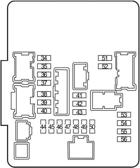 2000 Nissan Altima fuse chart